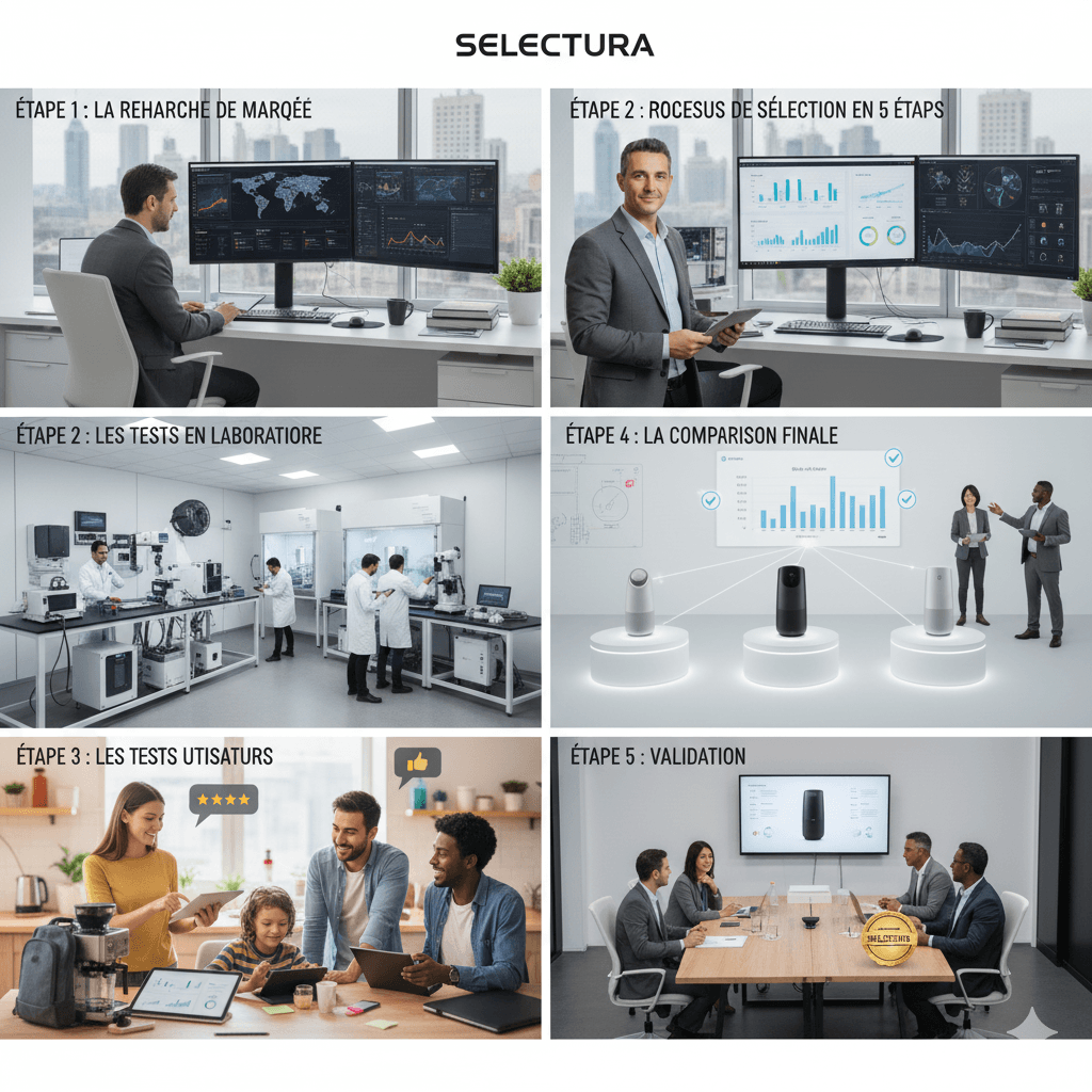 Comment nous sélectionnons nos produits : les coulisses de notre processus