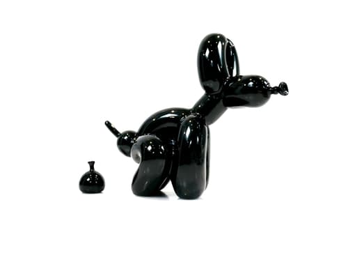 Sculpture Popek Black Porcelain Edition by WHATSHISNAME - image 2