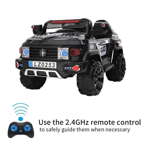 Off-Road Police Car Double Drive With 2.4G Remote Control - image 2