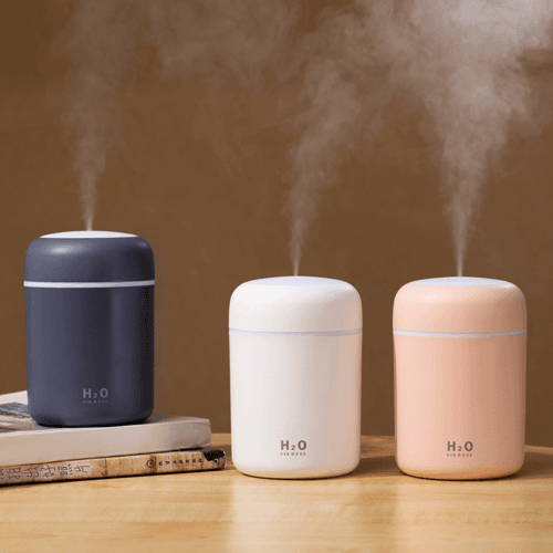 Mini Humidificateur d’Air Aromathérapie 300ml – Diffusion Continue & Intermittente - image 2