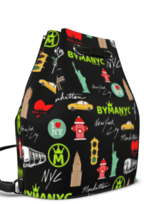 Backpack URBAN ELITE – Sac à Dos en Cuir Nappa Premium – BYMANYC® New York
