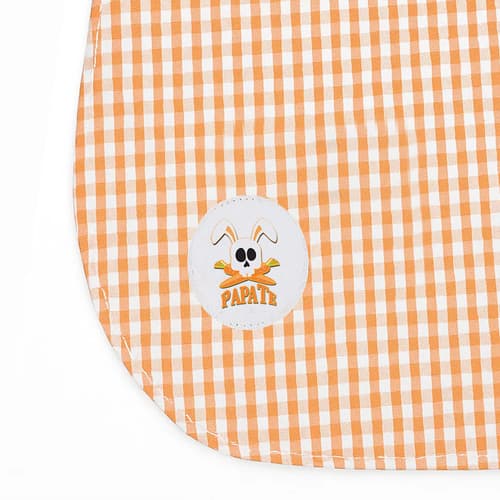 Organic Cotton Bib - Vichy - image 6