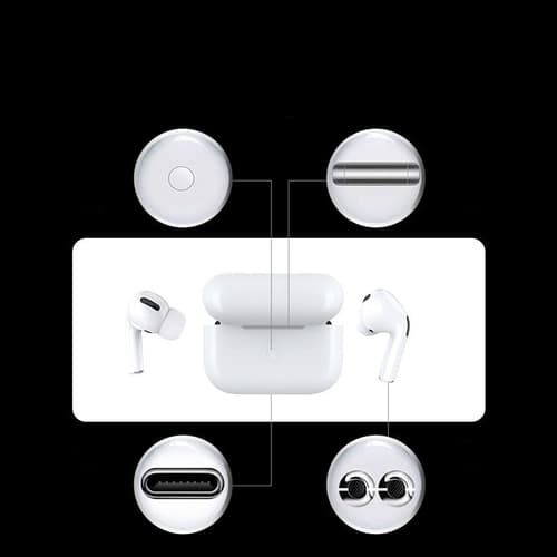 Third Generation BestPods Pro Bluetooth Earphones With ANC For iPhone - image 2