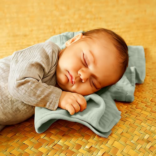 Lot de 2 Langes en Double Gaze de Coton Bio - Vert - image 5